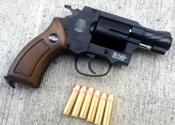 T Gun Heaven 2 inch Compact Revolver BB Co2 Pistol (Black)